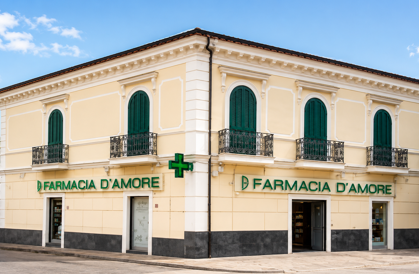 Facciata Farmacia D'Amore